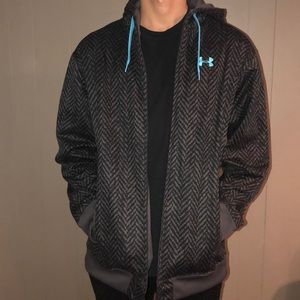 Large full zipped Under Armour jacket.